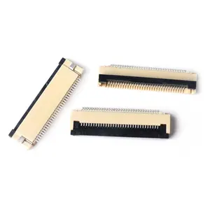 Professional Manufacturer Lcd Display FPC Connector 1.0mm Pitch Fpc Connector Flip Dual Bottom Contact SMT Connector