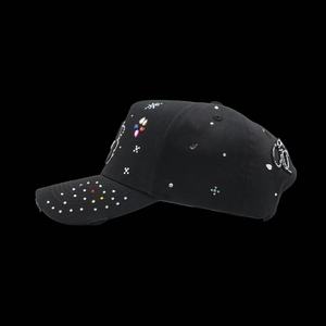 Nueva Gorra de Béisbol Vintage <span class=keywords><strong>SCREAM</strong></span> de <span class=keywords><strong>5</strong></span> Paneles, Gorras Barbas Originales de Alta Calidad con Cuentas Cromadas para Hombre y Mujer - Product Image 3