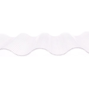 Construcción de toldo de tragaluz, Pc, olas huecas, lámina de policarbonato corrugado con recubrimiento uv - Product Image 4
