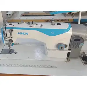 Çevrimiçi sıcak satış çin marka Jack A2S giysi endüstriyel dikiş düz yatak bilgisayarlı kullanılmış DİKİŞ MAKİNESİ ile akıllı panel