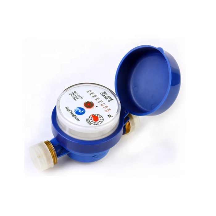 Single Jet Vane Wheel Dry Type Pulse Output Water Meter With Reed Switch Option