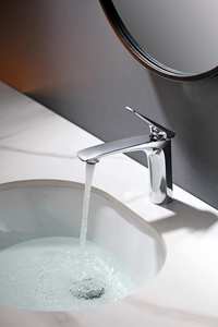 Mitigeur moderne H59 en laiton à poignée unique, à poser sur le plan, anti-éclaboussures, eau chaude et froide, pour salle de bain, lavabo, toilettes 0502 / 0 - Product Image 6