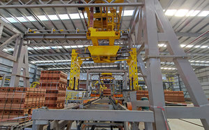 เครื่องจักรอัตโนมัติสำหรับบรรจุและขนถ่ายอิฐดินเหนียวในโรงงานพร้อมเครื่องทำอิฐประสิทธิภาพสูง - Product Image 5