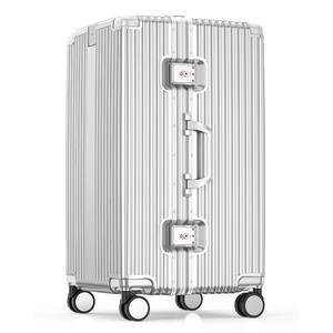 Sacs à <span class=keywords><strong>roulettes</strong></span> en aluminium de luxe <span class=keywords><strong>Valise</strong></span> métallique avec roues pivotantes <span class=keywords><strong>Valise</strong></span> à <span class=keywords><strong>roulettes</strong></span> <span class=keywords><strong>cabine</strong></span> Bagages à main - Product Image 2