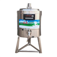 Machine de pasteurisation multi-usages Kellen 304 en acier inoxydable de 60 L pour lait, jus et yaourt, certifiée CE ISO, faible consommation d'énergie