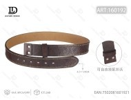 Cinturón con Remaches de Cabeza de Caballo Estilo Vaquero Occidental, 4.2cm x 120cm, Marrón Oscuro, 2 Unidades #   Estilo de Hebilla Metálica - Product Image 1