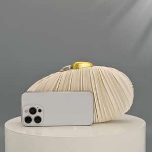 Bolso de Noche de Cristal Personalizado para Novia, Bolsos de Mano de Perlas Sintéticas, Bolsos de Noche Elegantes de Lujo para Mujer, Bolsos Cruzados, Bolsos de Mano - Product Image 6