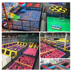 Commercial Indoor Trampoline Park Equipment with Kids Soft Play Area <b>Slide</b> and Ball <b>Pool</b> for Amusement Center - Product Image 3