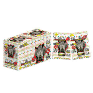 Botol pil Rhino, kemasan kotak tampilan kartu efek 3D, botol pil peningkat seksual pria, praktis - Product Image 2