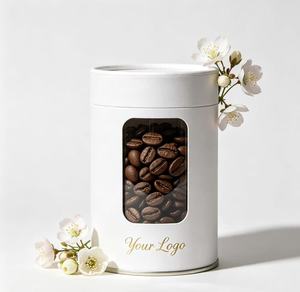 High Quality Child‑Resistant <b>Coffee</b> Paper Tube Food Safe Airtight <b>Can</b> for <b>Coffee</b> Bean Gift Packaging - Product Image 6