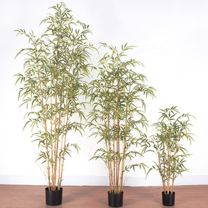 Árboles artificiales decorativos viajero plátano monstera plantas verdes simuladas plantas Anthurium árbol de plantas simuladas - Product Image 1