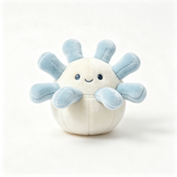Jouet pour animaux de compagnie en peluche résistant à la mastication, en tissu doux, design personnalisé, OEM, en gros, cadeau de fête pour petits animaux