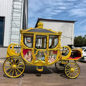 Carruaje de Caballos para Bodas, Carruaje de Lujo con Luces LED para Exteriores, Carruaje Puxado por Caballos - Product Image 4