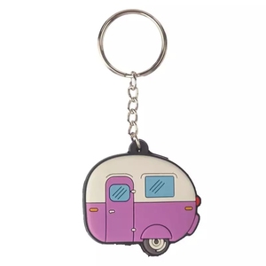 Porte-clés européen et <span class=keywords><strong>américain</strong></span> Explosion <span class=keywords><strong>Camping</strong></span> <span class=keywords><strong>Car</strong></span> Van 2D Cartoon Enamel Metal Factory Price pour voitures et camionnettes - Product Image 6