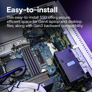 P310 1TB 2280 PCIe Gen4 3D NAND NVMe M.2 SSD 7100 MB/s <b>Internal</b> Expansion Port Desktop Solid State <b>Drive</b> - Product Image 5