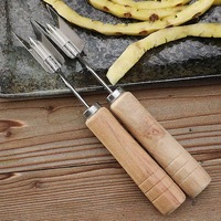 Huishoudelijke roestvrijstalen fruit-ananas-schiller V-vormige oogverwijderaar Keukengereedschap Fruitmes Pinegardenhome Z10
