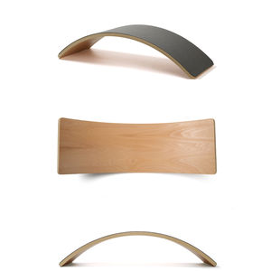 Montessori eğitimi destekleyicileri Wobble Curvy eğitici oyun Yoga oyuncaklar çocuklar ahşap denge kurulu - Product Image 3