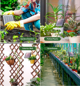 <span class=keywords><strong>Mev</strong></span> In 2024 a energia solare automatico a goccia Kit di irrigazione a goccia per le piante sul balcone, nel letto dell'impianto, solare sistema di irrigazione Auto - Product Image 2