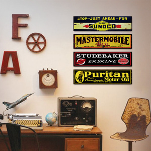 Letrero Metálico Retro de Servicio Automotriz, Decoración de Pared Puritan <span class=keywords><strong>Studebaker</strong></span> Mastermobile para Garaje, Cueva del Hombre, Taller Mecánico - Product Image 2