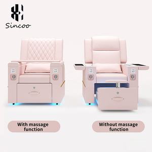 Tırnak salonları için üretici lüks profesyonel pedikür sandalyesi manikür ayak Spa ayarlanabilir arkalığı Pipeless Whirlpool - Product Image 3