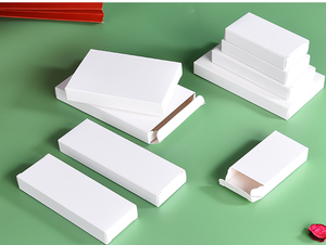 Caja de Cartón Blanca Cosmética Reutilizable de Alta Gama, Resistente, Personalizable, con Revestimiento Suave al Tacto, Elegante, Brillante y Mate para el Cuidado de la Piel - Product Image 4