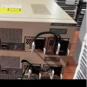 Commutateur d'agrégation C6816-X-LE Catalyst 6840-X Series 16 ports 10G SFP+ 1U pour montage en rack, équipement de réseau de base de données d'entreprise - Product Image 2