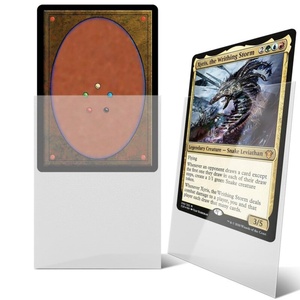 Protège-cartes holographiques personnalisés en gros pour cartes TCG, sportives et MTG - Product Image 1