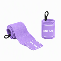 LADYGLOW Bandes de maintien pour poignets de haute qualité pour l'haltérophilie, l'entraînement de force, avec logo personnalisé, fabricant en gros, pour la force athlétique