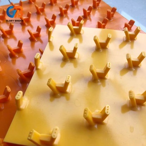 แผ่นยึดแบบ V Lock สำหรับถังย่อยสลาย HDPE แบบมีปุ่มยึดคอนกรีต สำหรับใช้ในโรงงานผลิตก๊าซชีวภาพ ทนทานต่อการกัดกร่อน - Product Image 2