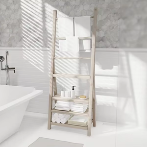 Supporto per piante in legno <span class=keywords><strong>fai</strong></span> <span class=keywords><strong>da</strong></span> <span class=keywords><strong>te</strong></span> personalizzato e organizzatore bagno mensola portasciugamani per lavanderia-<span class=keywords><strong>da</strong></span> parete e <span class=keywords><strong>da</strong></span> esposizione <span class=keywords><strong>da</strong></span> regalo - Product Image 2