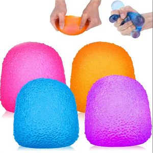 Gumdrop Squeeze <b>Squishies</b> Slow Rising Glitter Square Stress Balls Fidget Sensory Toys For Adults Anxiety Relief Pull And - Product Image 5