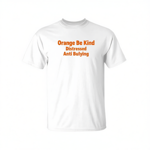 Camiseta naranja Distressed Anti Bullying de Unity Day Be Kind - Product Image 2