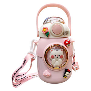 Termo Infantil de Acero Inoxidable 316 con Diseño de Dibujos Animados, Gran Capacidad, con Pajita, Botella de Agua Portátil para Estudiantes, Regreso a Clases - Product Image 5