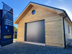 <span class=keywords><strong>Fermeture</strong></span> de garage résidentiel roulant avec panneaux d'aspect moderne et résistants aux intempéries - Product Image 2