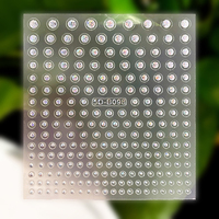 Autocollants pour ongles holographiques en relief 5D, paillettes brillantes, forme de cœur, étoile, diamant, pour la décoration des ongles en DIY