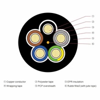 Câble d'alimentation flexible FG16OR16 3*10 mm² avec isolation EPR EPDM, gaine PVC R16, câble électrique CPR Cca-s3,d1,a3