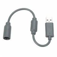 Convertisseur filaire pour manette Xbox 360, port USB pour PC de jeu - Convertit en câble de jeu compatible pour 360