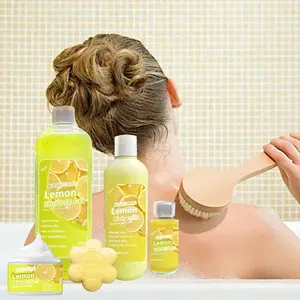 Customized Fragrance Oil Perfume Spa Bath Gift Set Whitening Body Lotion Shower Gel Body Wash Soap Bubble Bath Set For Skin Care