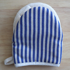 Gants de cuisine résistants à la chaleur, mitaines de four rayées antidérapantes en coton, lavables, pour la manipulation de vaisselle, bols et plateaux, <span class=keywords><strong>DanYa</strong></span> - Product Image 4