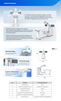Équipement d'imagerie 3D numérique à faible dose pour animaux de compagnie, CBCT, CT, dentaire, orthopédique, oncologique, avec bras en C, scan en 10 secondes, 66 cm, certifié CE, Classe II