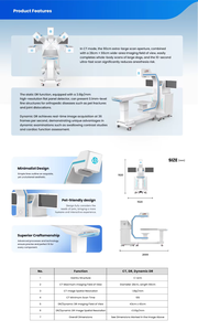 Equipo de Hospital Veterinario: Nuevo Escáner Digital DR de Baja Dosis con Brazo en C para Imágenes 3D de CBCT, CT, Odontología, Ortopedia y Oncología en Animales (10s Scan, 66cm) - Product Image 4