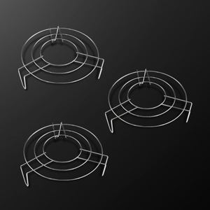 Grille de cuisson vapeur triangulaire en acier inoxydable pour la cuisson à la vapeur des pains, grille de cuisson vapeur imperméable, grille de cuisson vapeur multifonctionnelle pour - Product Image 4