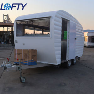Chariots de restauration rapide mobiles, remorques de restauration, cuisine mobile de rue, restaurants mobiles, camions de nourriture à vendre - Product Image 1