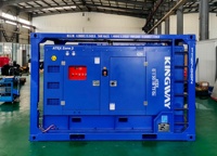 Compresseur d'air mobile antidéflagrant à moteur diesel de 900 CFM et 150 PSI pour plateforme de forage offshore