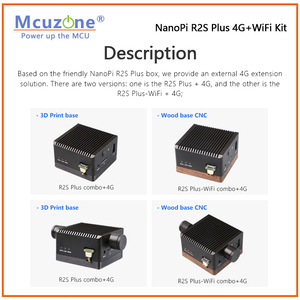 Módulo Qualcomm CAT4 4G LTE para NanoPi R2S Plus, compatible con sistema de enrutador suave Friendlywrt Isotreos, sin necesidad de controladores - Product Image 2