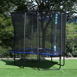 Bon marché, <span class=keywords><strong>trampoline</strong></span> <span class=keywords><strong>de</strong></span> <span class=keywords><strong>jardin</strong></span> carré extérieur pour enfants avec sécurité NetOE - Product Image 2