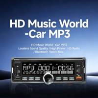 Reproductor MP3 para Auto 7388 de Alta Potencia con 6 Canales RCA, Radio Estéreo, Pantalla LCD, Doble USB, FM, BT, TF, Autoradio