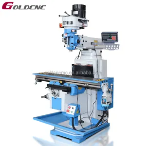 GOLDCNC X4H Universal Milling Machine Vertical Turret Milling Machine Numero 4 Fresadora