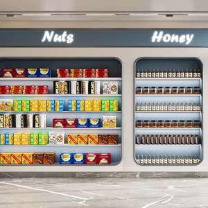 Diseño Interior de Lujo para Queserías, Muebles para Tiendas de Lácteos, Vitrinas Personalizadas, Estilo Crema, Tienda Minorista de Alimentos Especiales - Product Image 5
