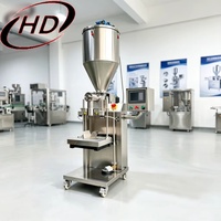 Machine de remplissage semi-automatique à vis sans fin en acier inoxydable 304 pour poudres, farine et assaisonnements, avec dosage et pesage intégrés